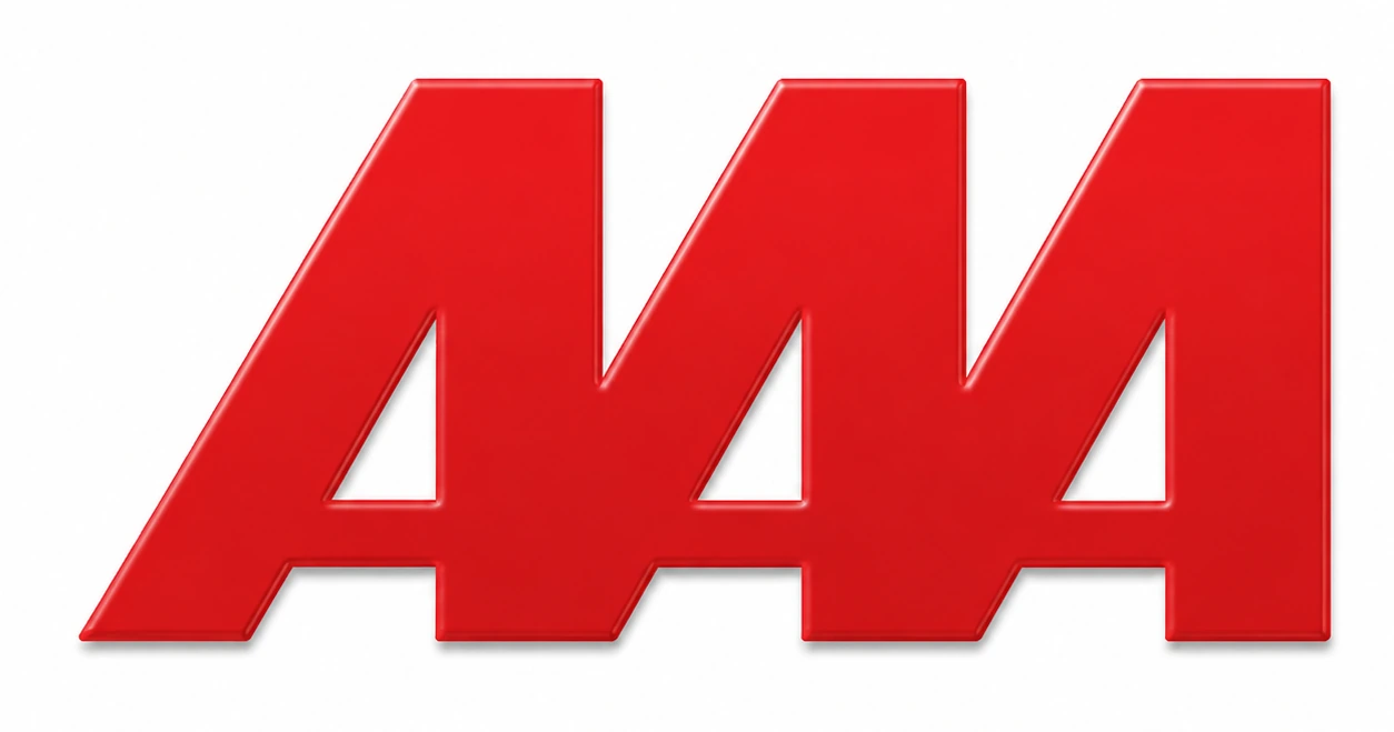 Logo AAA di 3A Sangyo, produttore giapponese di pietre abrasive per la finitura stampi